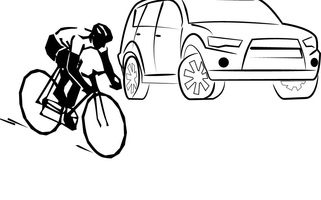 Odstup automobilu od cyklisty